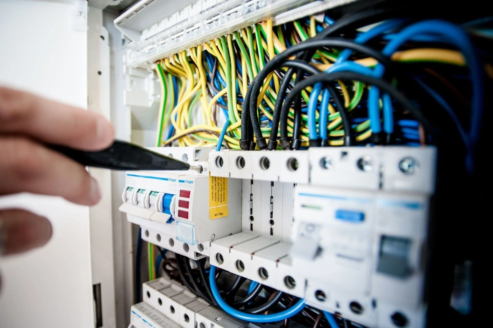 Elektrische Verteilung mit Leitungsschutzschaltern